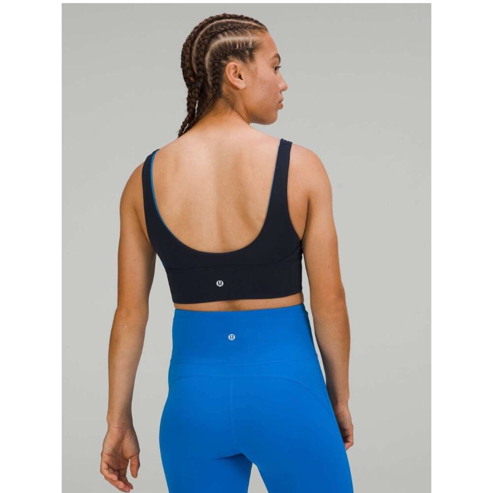 Lululemon Poolside Set Wunder Train Shorts & Align Reversible Bra Size 12